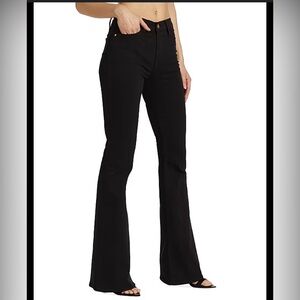 NWT FRAME le high flare jeans black size 29